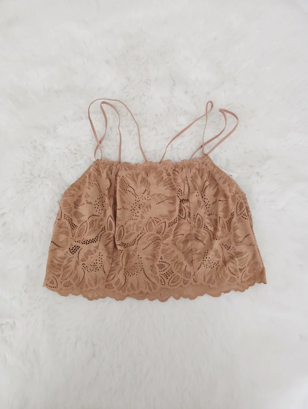 AERIE🌻Holiday Best Lace Longline Bralette SIZE M